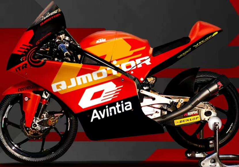 Moto3 debut as QJMOTOR Esponsorama MOTO3.